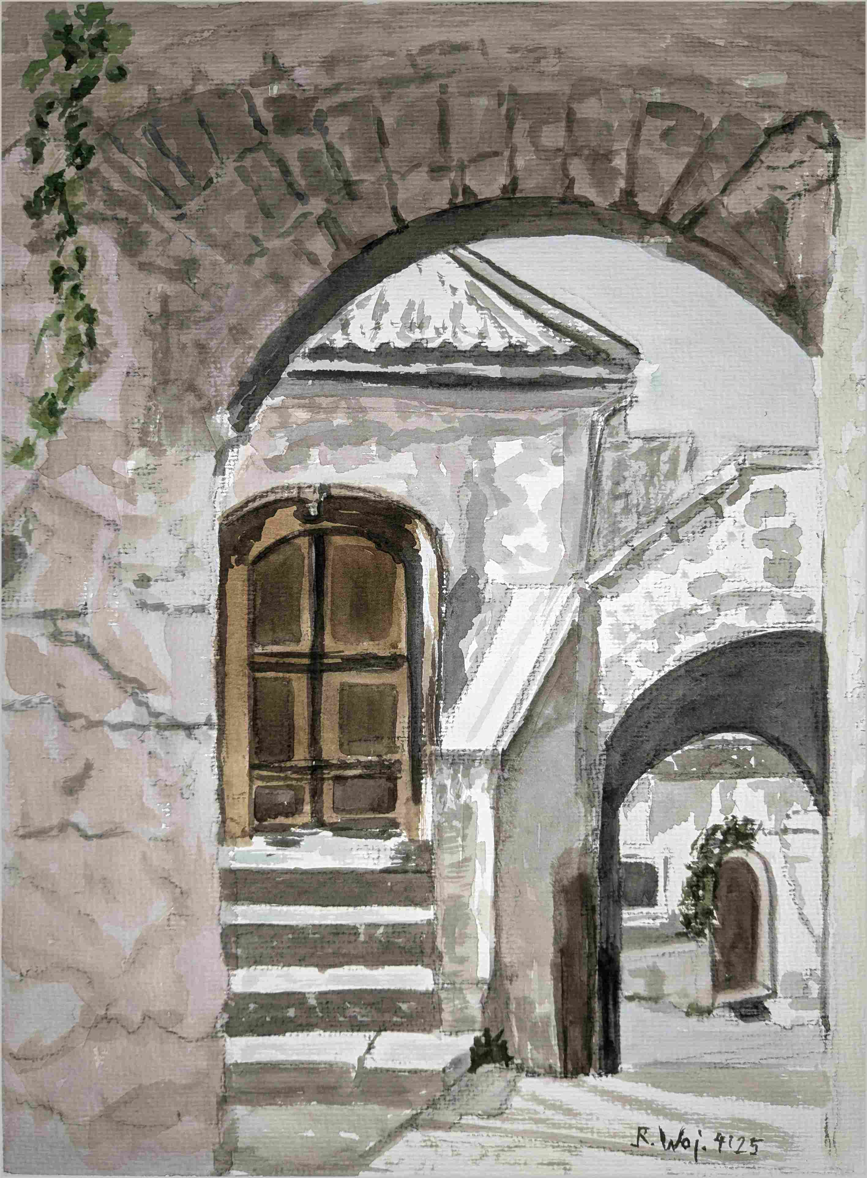   Mittelalterlicher Innenhof